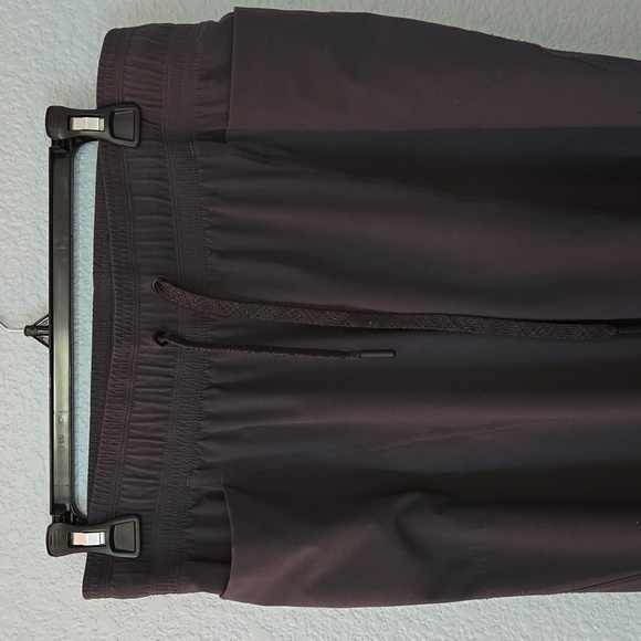 PRANA Black Cropped Drawstring Waist Pull On Pants Front Pockets Sz Medium - Picture 2 of 8